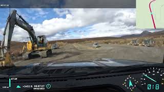 Dempster Highway 2023 Time Lapse [upl. by Rechaba]