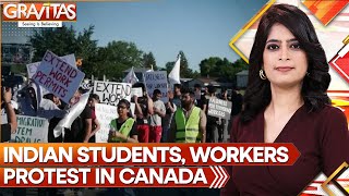 Indians protest against changes in Canadas immigration policy  Gravitas  World News  WION [upl. by Adah425]