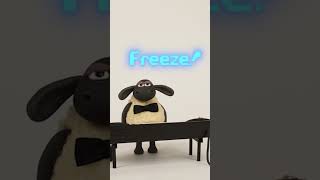 Dance Freeze Timmy 🐑🐑🐑 shorts shaunthesheep cartoonforkids brainbreak games [upl. by Yerroc]