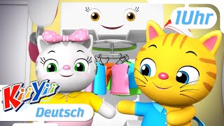 Kleider Anziehen  1 Uhr  Kinderlieder  KiiYii Deutsch [upl. by Farleigh]