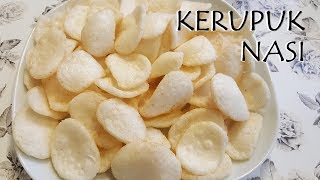 Rahasia Membuat Kerupuk Nasi KriukKriuk ❤️ How to Make Rice Crackers [upl. by Lirba]