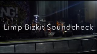 Limp Bizkit Soundcheck  Kerrang Tour 2014 [upl. by Waldo]