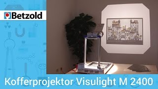 Kofferprojektor Visulight  M 2400  Betzold [upl. by Hcardahs89]