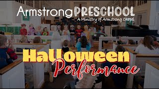 Armstrong Preschool Halloween Performance [upl. by Bilicki]