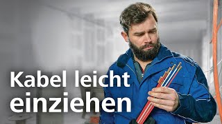 Kabel einziehen leicht gemacht Kabeleinziehhilfe Cable Scout DE [upl. by Regina427]