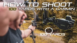 How to Shoot 100 Yards With A Garmin Xero A1i Pro Bow Sight [upl. by Theadora268]