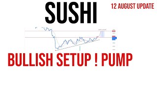 Sushiswap  Sushi coin price prediction amp Analysis News Update  12 August 2023 [upl. by Yrrehc924]