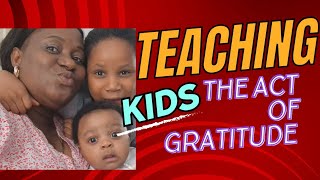 How i instilled GRATITUDE in my kids parenting gratitude life new [upl. by Arihaj]