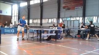 Interclub PACA 2014 Finale minime Matteo Orsini vs Guillaume Alcayde [upl. by Rohn116]