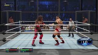 WWE Elimination Chamber Full 2024 WWE 2K24 PC GAMEPLAY [upl. by Corene105]