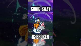 Sonic Sway is so satisfying in Dragon Ball Sparking Zero [upl. by Ardiek77]