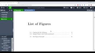 Latex  List of Figures  Figures in Thesis  Figures in Book [upl. by Gnoc]