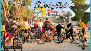 Saturday Ride to Dubai Miracle Garden [upl. by Lance587]