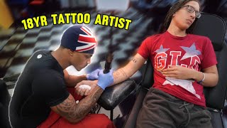 Ink Master at 18 Meet the Youngest Tattoo prodigy… [upl. by Salvucci]