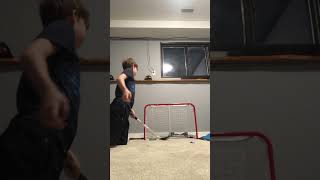 Guess the hockey player Crossbar addition ￼￼shorts hockey [upl. by Nickerson]