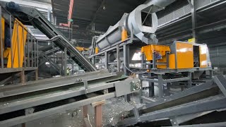 Aluminium Recycling Plant  Ferrous  Non Ferrous Metal Separation [upl. by Barmen180]