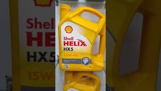 SHELL HELIX HX5 ENGINE OIL SPECIAL FOR CAR ENGINE ShortsBest engine oil for car [upl. by Elyak125]