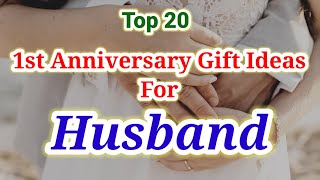 1st Anniversary Gift Ideas For Husband  1st Anniversary Surprise Gift For Husband MagicGiftLab [upl. by Crisey]