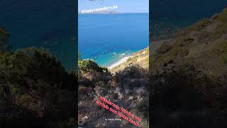 Rhodos Wanderung von Glyfada zum Hiotis Beach travel griechenland wandern hikinggreece [upl. by Neleb]