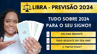 ♎ LIBRA 2024  PREVISÃO COMPLETA COM TAROT [upl. by Sarine]