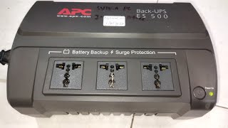 Beeping sound problem on APC BackUPS ES500 repair [upl. by Sorac]