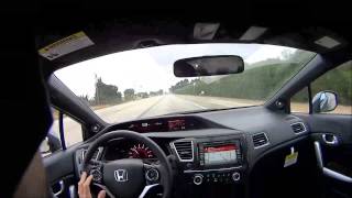 2013 Honda Civic si Coupe Navi POV [upl. by Lenrad981]