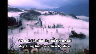 Karaoke Sapa Thành Phố Trong Sương  by Hoàng Sơn [upl. by Hanoy]