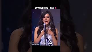 INTRO  MISS UNIVERSE NEPAL 2024  SAMPADA GHIMIRE 🇳🇵 missuniverse pageant missuniversenepal [upl. by Foscalina]