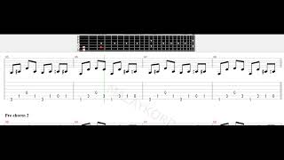 Butterfingers  Faculties Of The Mind Guitar Tab Tutorial [upl. by Eiramlehcar]