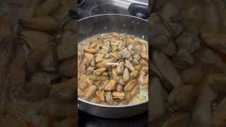 Spicy Ginataang Baboy with Tahong 🍽️ cookingathome easyrecipe cookingvideo [upl. by Leciram]