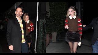 Gigi Hadid And Bradley Cooper Have a Double Dinner Date With Gigis Dad Mohamed and His Girlfriend [upl. by Almira]