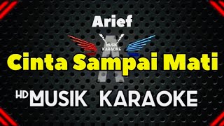 Cinta Sampai Mati Karaoke Arief [upl. by Ducan]