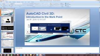 Webcast Civil 3D Marked Point Subassemblies [upl. by Sieber78]