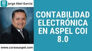 🔴 CONTABILIDAD ELECTRONICA COI 80 [upl. by Eneladgam993]