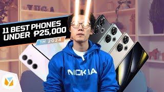 11 BEST Phones UNDER PHP 25K 1H 2024 [upl. by Hibben]