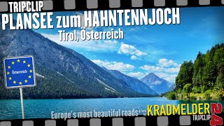 Plansee to Hahntennjoch ✫ Europes most beautiful roads by motorcycle▲ Tripclip 14 [upl. by Albrecht]