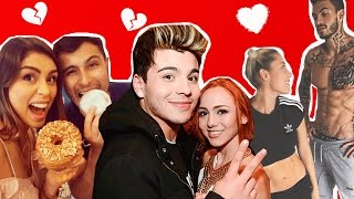 Las relaciones amorosas de YouTubers más sonadas  Trend News [upl. by Hyo]