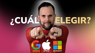 Mejor ecosistema digital Apple vs Google vs Microsoft [upl. by Sitof]