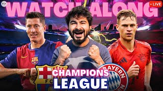 Barcelona v Bayern LIVE Score  Watchalong amp Reaction UEFA Champions League 2425 [upl. by Leibarg73]