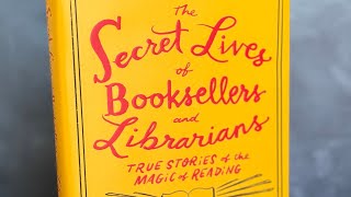 Book Preview The Secret Lives of Booksellers and Librarians booktube books booklovers librarians [upl. by Jennie]