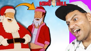 King of the Hill S5E08quotTwas the Nut Before Christmasquot  REACTION [upl. by Orbadiah]