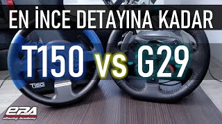 Thrustmaster T150 Vs Logitech G29 Detaylı İnceleme [upl. by Enrol]