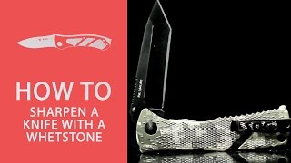 How To Sharpen Knives With A Whetstone [upl. by Egduj]