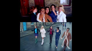 Spice Girls  Stop Comparison Official Video [upl. by Nohsal491]