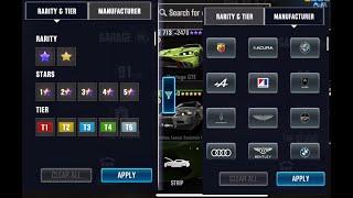 CSR 2  Car Searching amp Filtering [upl. by Fotina]