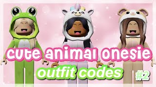 cute animal onesie outfit codes for bloxburg PART 2  roblox ♡ [upl. by Livingston138]