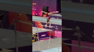 Elena Gerasimova  Stunning Routine on the Uneven Bars [upl. by Datnow]