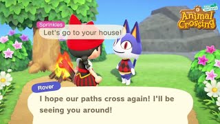 What Happens If You Visit Rovers House During May Day 2022  Animal Crossing Vacation Home [upl. by Sulamith906]