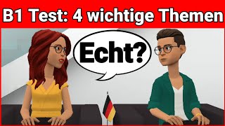 Mündliche Prüfung Deutsch B1  Gemeinsam etwas planenDialog  4 wichtige Themen  sprechen Teil 3 [upl. by Eelsew]