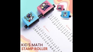 Smart Math Roller Stamps Addition And Subtraction Questions  Stamp Within 100 Pupils [upl. by Everett939]